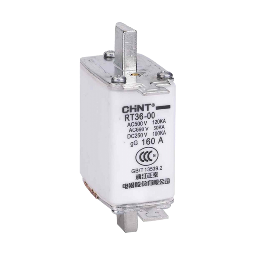 [CORRT36-1 200A gG] FUSIBLE TIPO NH - Tamaño: 1 - In: 200A gG - Icc: 120kA @ 500VCA, 100kA @ 440VCC