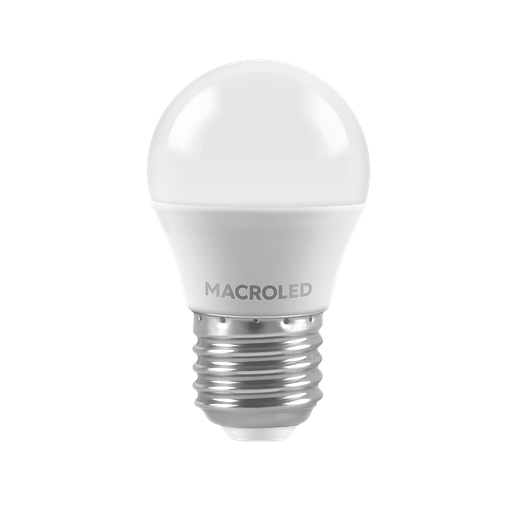 [CORG45-6-E27-CW] Lampara gota 6w Macroled frio