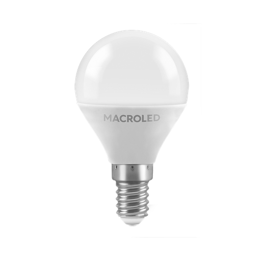 [CORG45-6-E14-CW] Lampara gota 6w E14 Macroled frio
