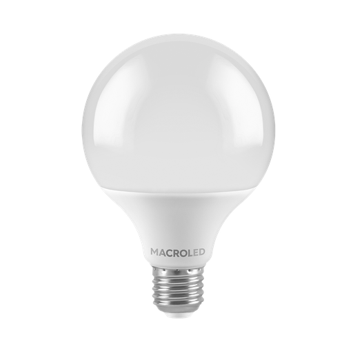 [CORG95-14-E27-CW] Lampara globo 14W E27 Macroled frio