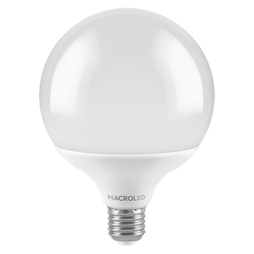 [CORG120-18-E27-WW] Lampara globo 18W E27 Macroled calido 