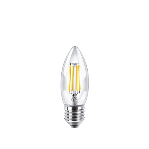 [CORBFC37-E27-4WW] Lampara vela Deco E27 4W Macroled calido