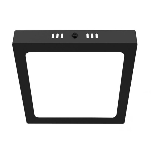 [CORNPC12WW] Panel plafon cuadrado negro 12W Macroled calido