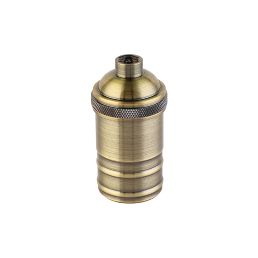 [CORPLV-VIN-E27-BR] PORTALÁMPARA ALUMINIO E27 VINTAGE BRONCE