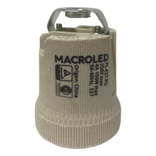 [CORPL-E27] PORTALÁMPARA CERÁMICO E27