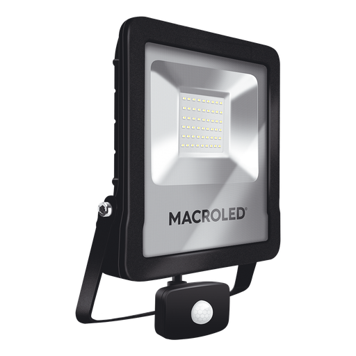 [CORSFLSV2-50CW] Reflector Linea PRO 50w con sensor de movimiento Macroled frio