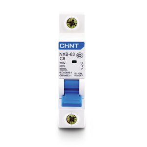 [CORNXB-63 1P C16 6kA] Int. Termomagnético CHINT NXB-63, In:16A, Icn:6kA, Curva C, 1-polo