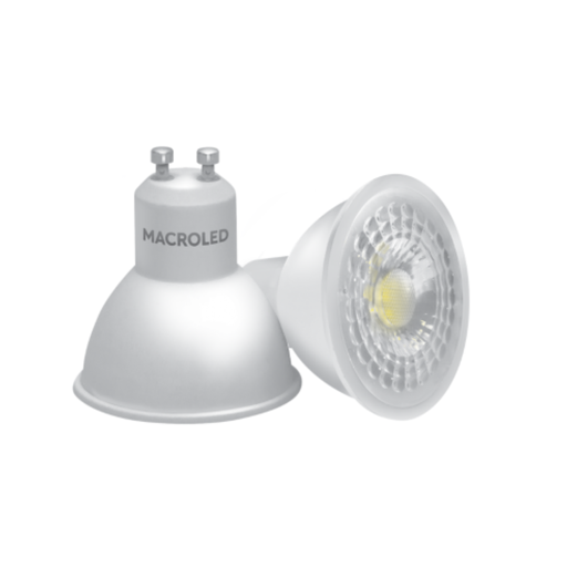 [CORCPS-DP-GU10-20DCW] Lampara dicroica dimerizable 7W Macroled frio